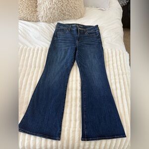 American Eagle Dark Blue Flare Jeans